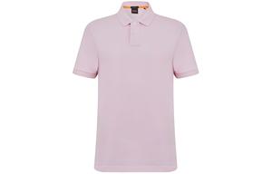 Футболка поло мужская розовая HUGO BOSS