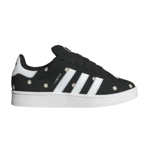 Кроссовки Wmns Campus 00s, цвет Black White Floral Embroidery