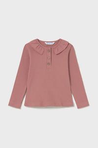 Детская хлопковая водолазка Mayoral, розовый