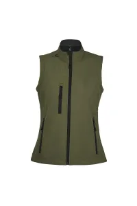 Утепленная куртка Rallye Soft Shell SOL'S, зеленый