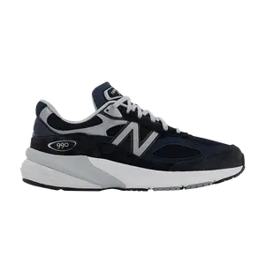 Кроссовки New Balance Wmns 990v6 Made in USA 'Navy White', синий