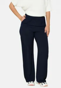 Широкие струящиеся брюки Lolaliza, Navy Basic