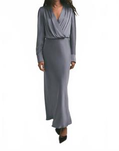 Нарядное платье Нита в шиферном цвете Favorite Daughter, Slate