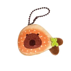 Милый плюшевый кулон с мультяшными персонажами Apple Bear Puppy And Bunny Collection высотой 12 см Jinnew, Chicken Leg Doll Pendant
