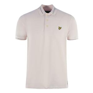 Рубашка-Поло с фирменным воротником Lyle & Scott, розовый
