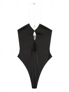 Светящийся купальник Maison Close, черный