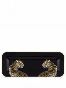 Поднос с принтом Dolce & Gabbana, черный