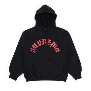 Толстовка Supreme Printed Arc Hooded Sweatshirt, Black
