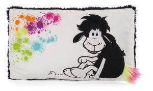 Nici 48254 Подушка Black Sheep Jerome Около 43 x 25 см Comic Wolf Ulvy & Friends.