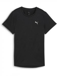 Футболка W TAD ESSENTIAL Heather Tee черного цвета Puma