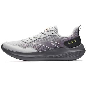 Амортизирующие нескользящие дышащие низкие городские кроссовки для ежедневных пробежек men's ANTA, серый/черный