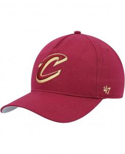 Мужская кепка Wine Cleveland Cavaliers Hitch Snapback '47 Brand