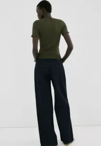 Простая футболка Mango, Khaki