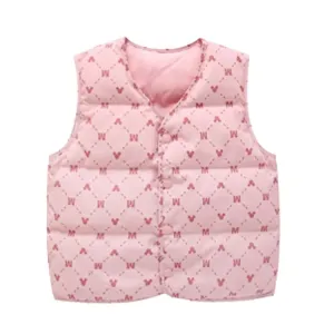 Детский жилет Mickey для детей от 3 до 7 лет Disney, розовый