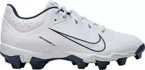 Женские софтбольные бутсы для софтбола Nike Hyperdiamond 4 Keystone, цвет Navy/Platinum