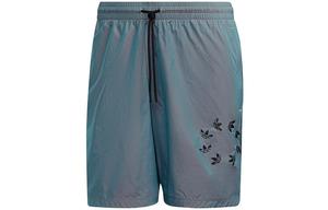 Повседневные шорты мужские серые/синие Adidas Originals, серый/синий