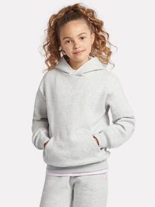 Детский худи с логотипом Small и мягкой спинкой New Balance, Ash Heather