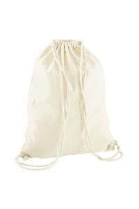 Сумка на шнурке из переработанного хлопка Westford Mill, обнаженная