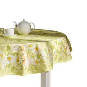 Скатерть home&you светло-желтый диаметр: 160 см