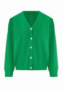 Толстовка aleva Strickjacke, зеленый