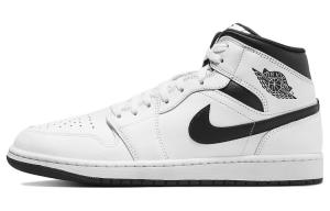 Jordan Air Jordan 1 винтажные баскетбольные кроссовки мужские, White/Black