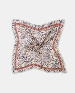 Шарф с двухцветным анималистическим принтом Tintoretto