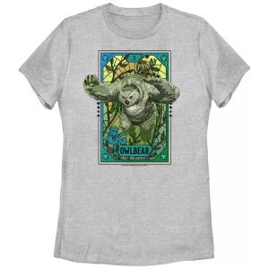 Детская футболка с изображением карты Таро «Подземелья и драконы» Owlbear и мозаикой Licensed Character