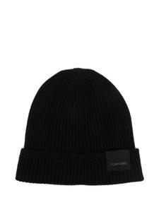 TOM FORD кашемировая шапка бини, черный