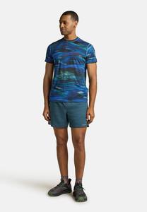 Футболка с принтом 125 WEIGHT CL SPEED FUSION AOP icebreaker, светло-голубой