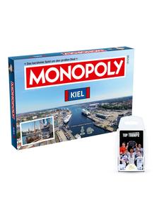 Winning Moves Монополия - Киль, включая игру Top Trumps THW Kiel в разноцветном исполнении
