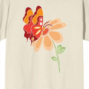 Мужская оранжевая футболка Celestial Tropics Licensed Character