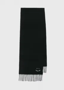 Вышитый шерстяной шарф "Счастливый".