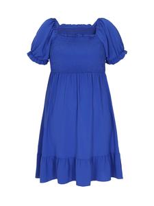 Платье до колена Usha, темно-синий