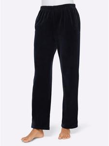 WITT WEIDEN Велюровые брюки темно-синего цвета