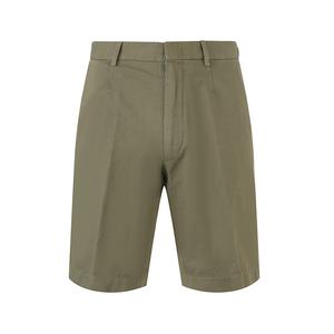 Хлопковые шорты-чинос Ermenegildo Zegna, оливковый