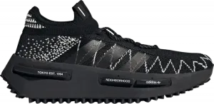 Кроссовки Neighborhood x NMD_S1 'Black', черный