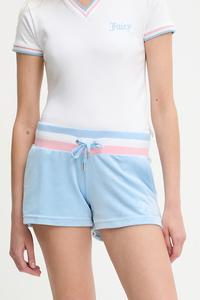 Шорты VELOUR STRIPE BOOTY SHORT Juicy Couture, синий
