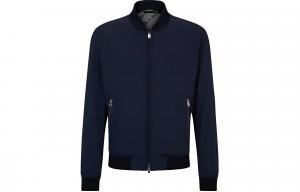 HUGO BOSS Хэнри Застёжка-молния Бомбер, Dark Blue