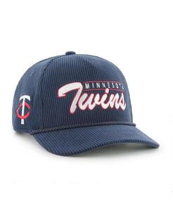 Мужская темно-синяя вельветовая шапка Minnesota Twins Hitch Adjustable '47 Brand