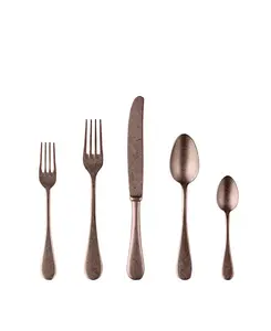 Набор столовых приборов «Микеланджело», 20 предметов Mepra, bronze