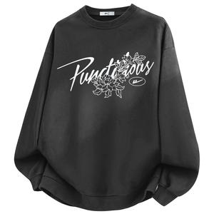 Свитшот Unisex Crew Neck Moderate Regular WARRIOR, темно-серый