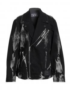 Джинсовая куртка Versace Jeans Couture, черный