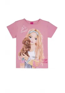 Футболка унисекс с принтом Top Model, Sea Pink