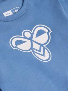 Комбинезон для активного отдыха Mini Logo Body Longsleeve синего цвета Hummel