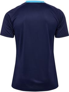 Футболка Match Triumph Jersey S/S синего цвета Hummel