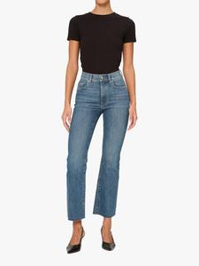 Укороченные джинсы-ботфорты бриджит с высокой посадкой DL1961, цвет Sea Harbour