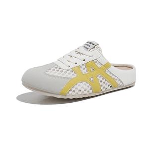 Женские сандалии с закрытым носком, тихие, устойчивые к истиранию и нескользящие, устойчивые к запахам QIQUDUCK, Q-Hwdk3908 Beige Yellow