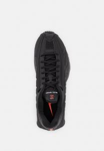 Кроссовки на шнуровке SHOX R4 Nike, черный