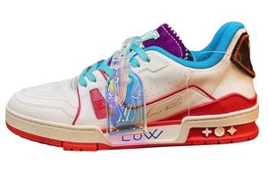 Мужские кроссовки Louis Vuitton, белый/фиолетовый/синий