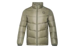 Wade Collection Пуховик мужской Bluegrass Green Lining, зеленый